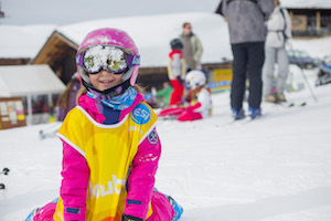 sourire enfant ski