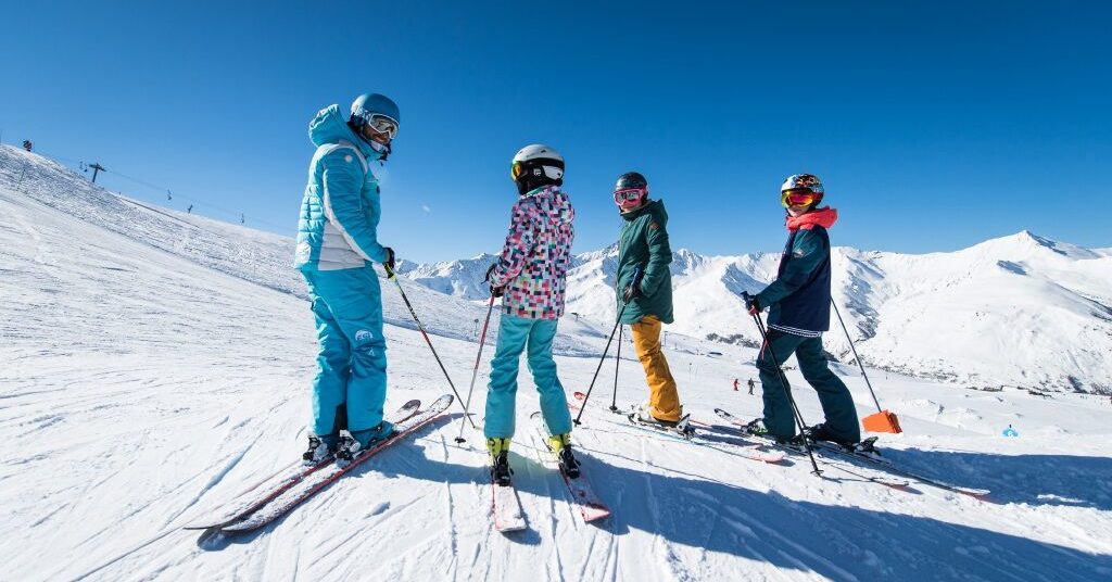 Groupes ski adolescents