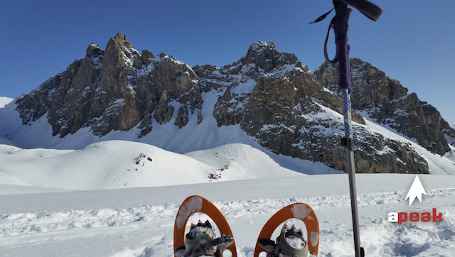 pause dans la montagne