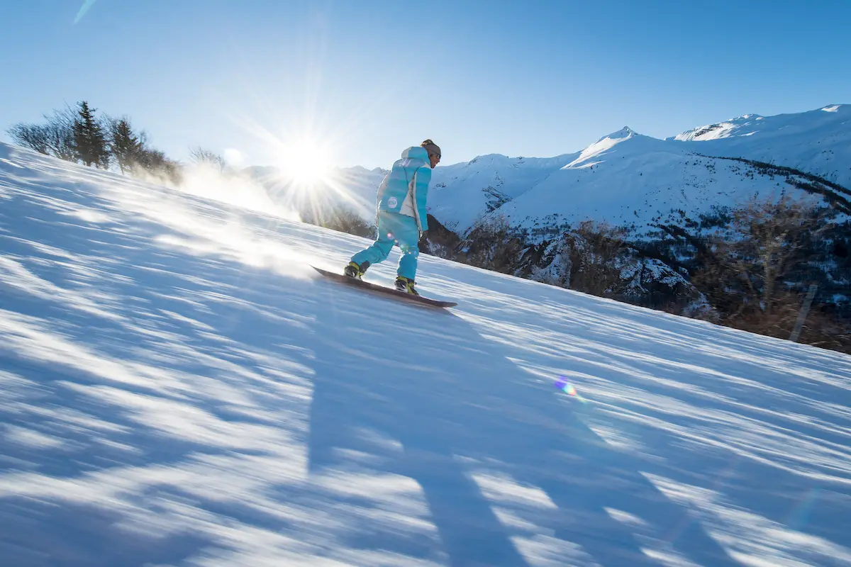 Alberto moniteur de snowboard Montgenevre