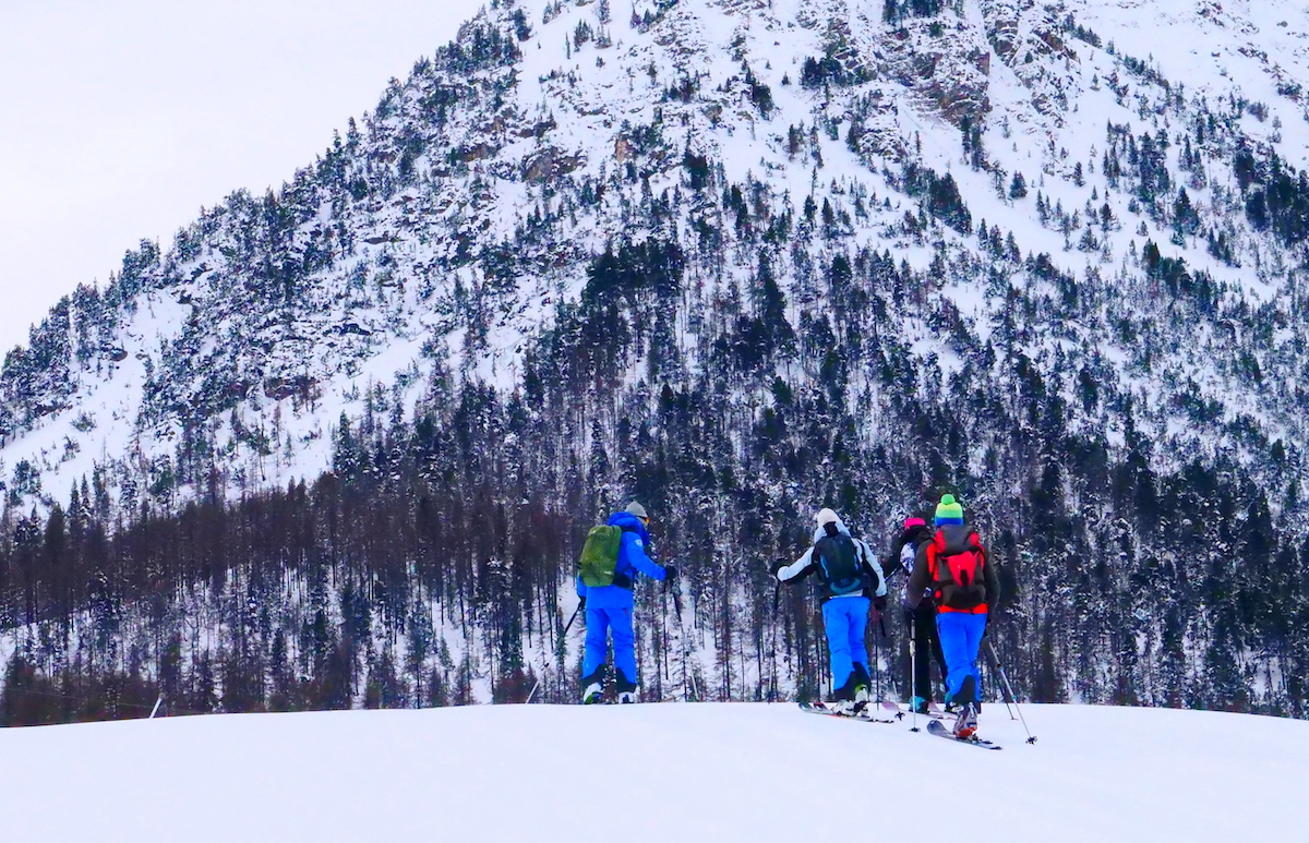 Sortie guidée de ski de randonnée à Montgenèvre