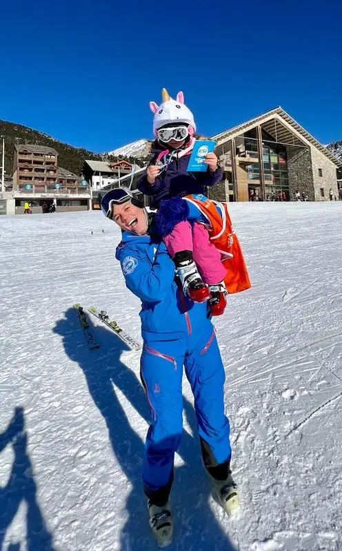 Margot monitrice de ski Montgenèvre