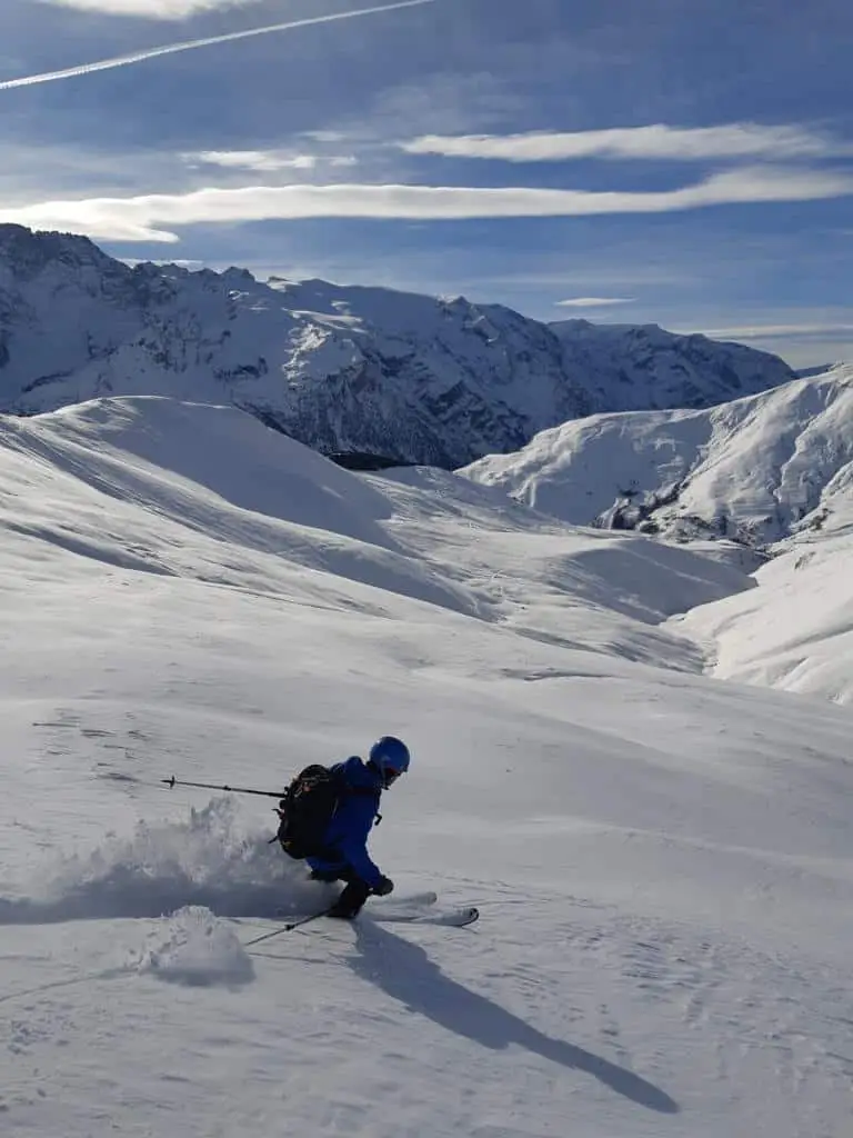 randonnée à Montgenevre avec des élèves
