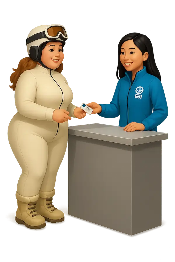 Venez donc me voir à l'école Ski