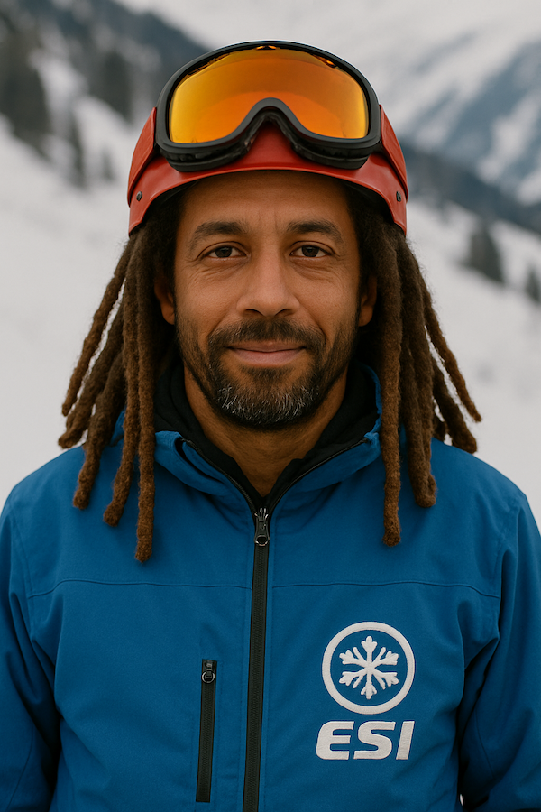 Luca moniteur de ski Montgenèvre