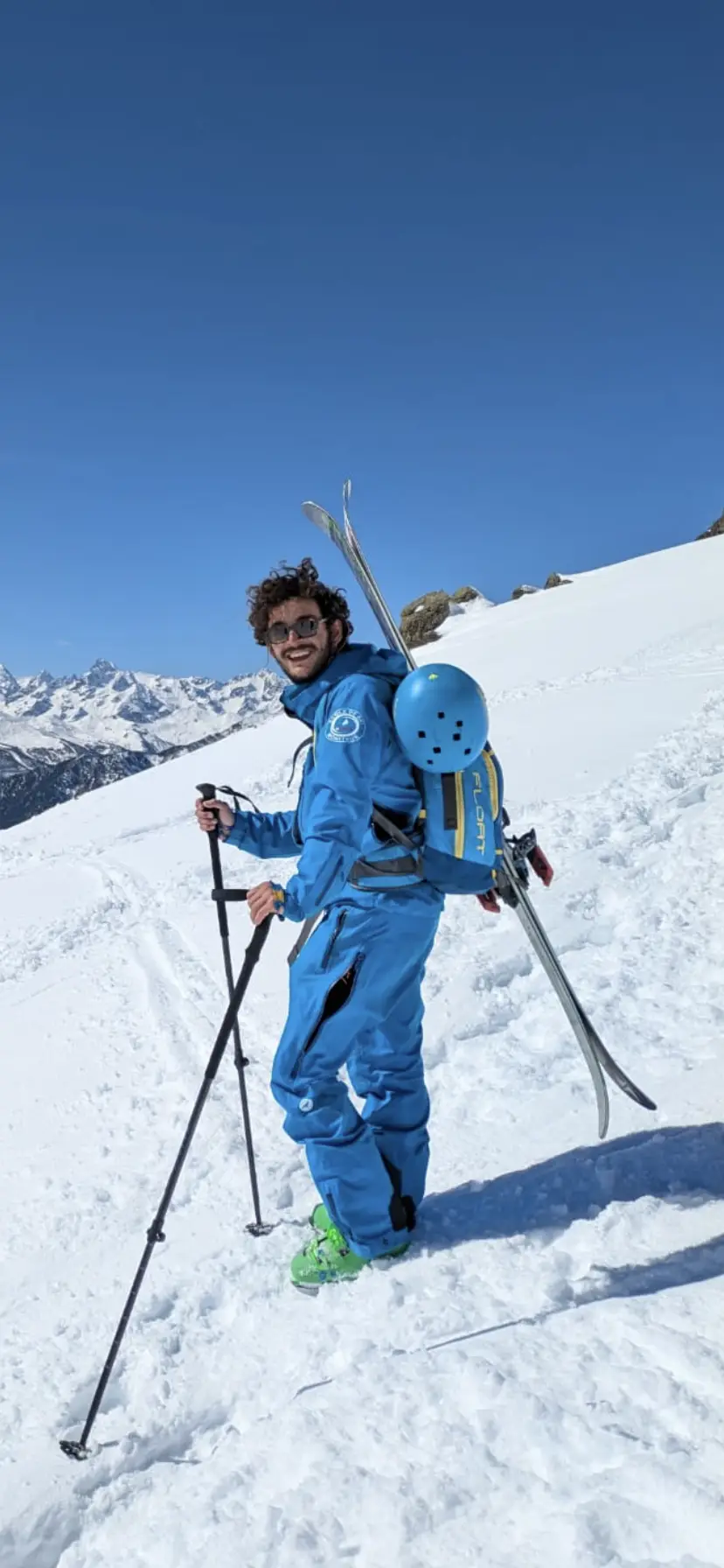 Paul moniteur de ski Montgenèvre