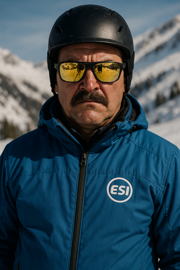 Philippe moniteur de ski Montgenèvre